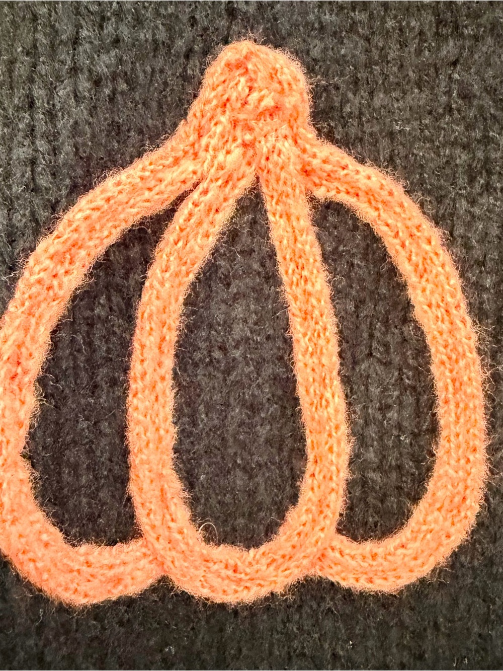 Luna Ivy Pumpkin Halloween Cardigan Sweater NWT - Picture 4 of 6